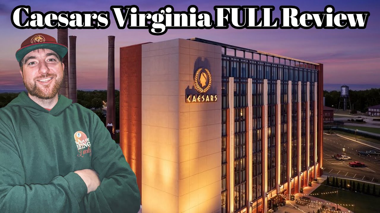 Посмотрите это видео перед тем, как остановиться в отеле Caesars Virginia — ПОЛНЫЙ ОБЗОР