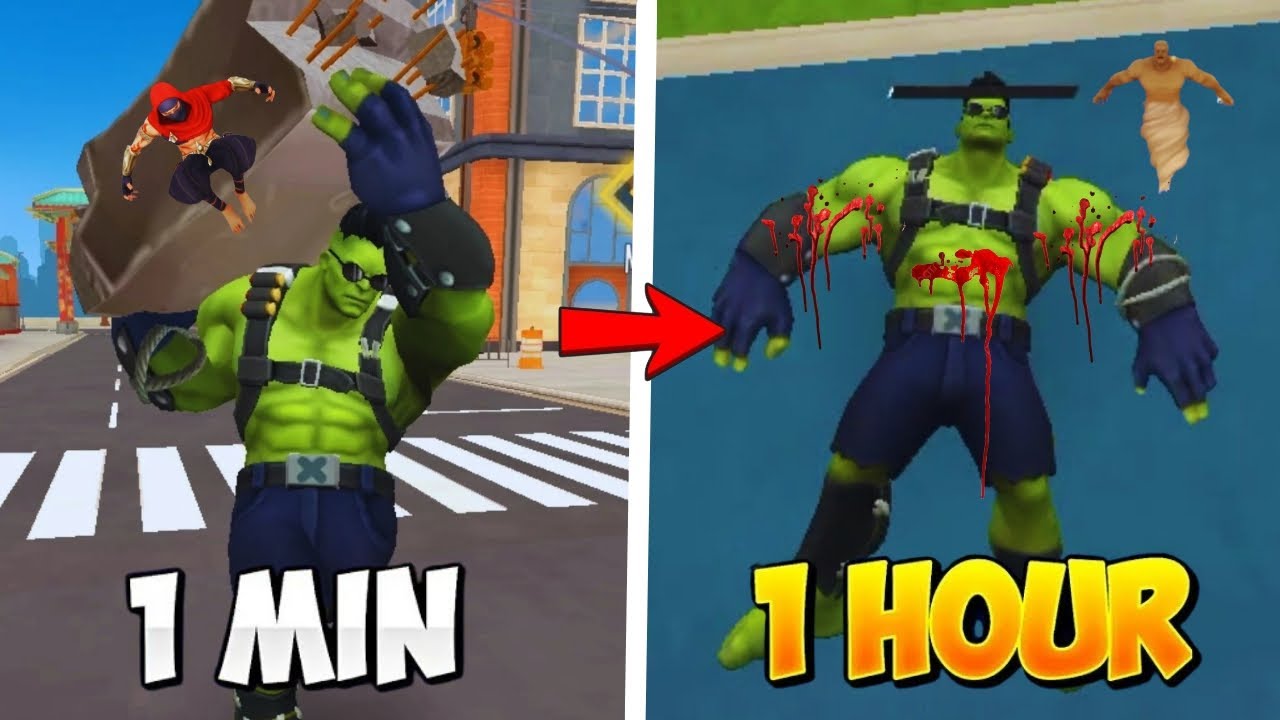 Super hero hulk ko kisne maar diya ? || spider fighter 3 ||
