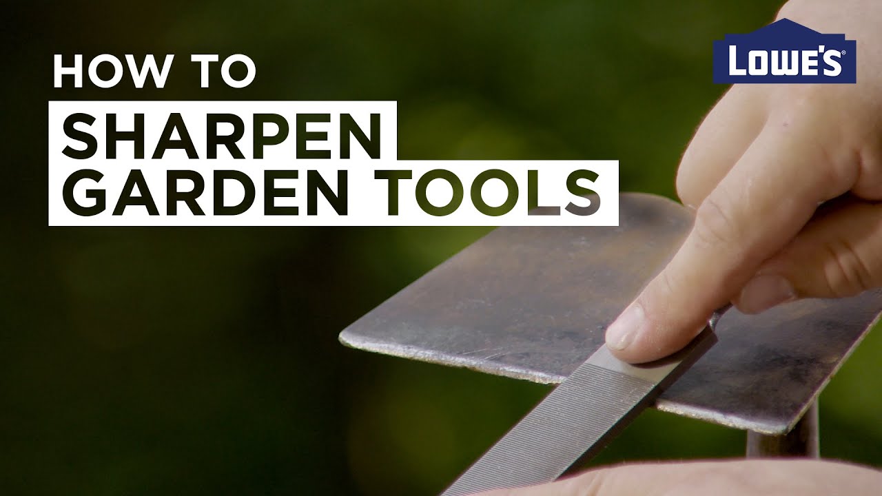 How To Sharpen Garden Tools | DIY Basics