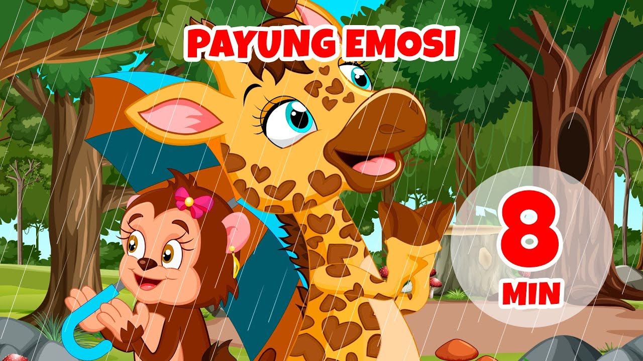 Payung Emosi - 8 menit Giramille | Lagu Anak-Anak dan Sajak Anak