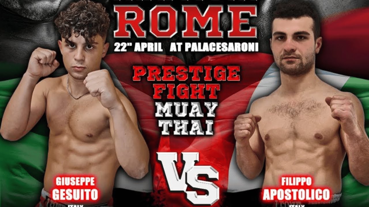 Thai Fight 2023 - Match GESUITO vs APOSTOLICO - Pre Card