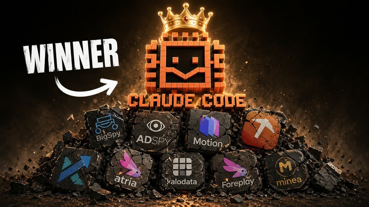 Claude Code Spies on Competitor Facebook Ads For Free (No Tools Needed)