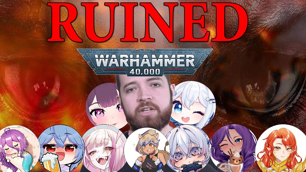 Vtubers are parasites in Warhammer 40k