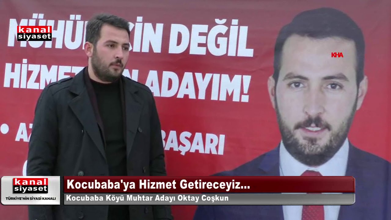 OKTAY COŞKUN KOCUBABA MUHTAR ADAYI