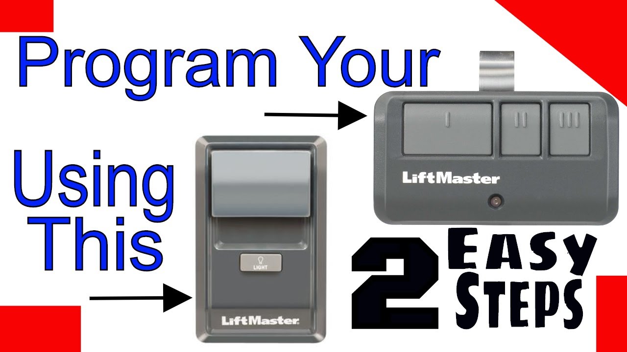 🆕Chamberlain/LiftMaster MyQ Garage Door Remote Programming