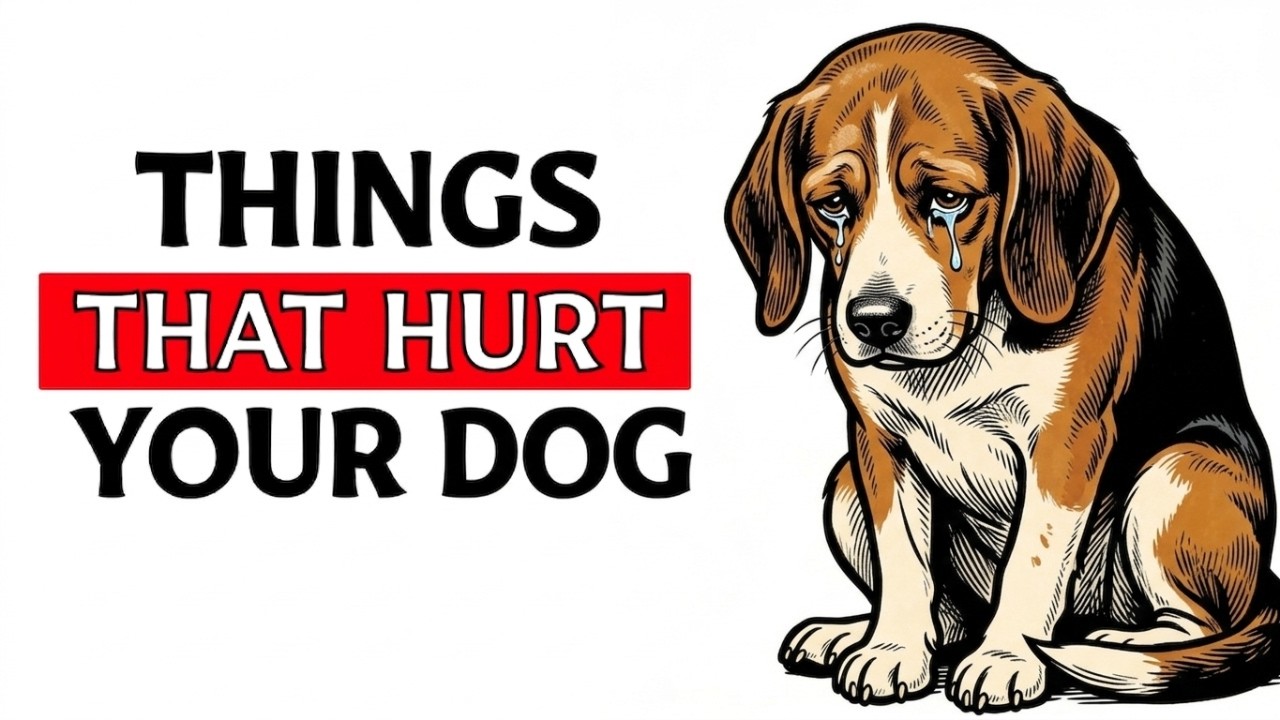 6 Ways You Are Hurting Your Dog Without Realizing