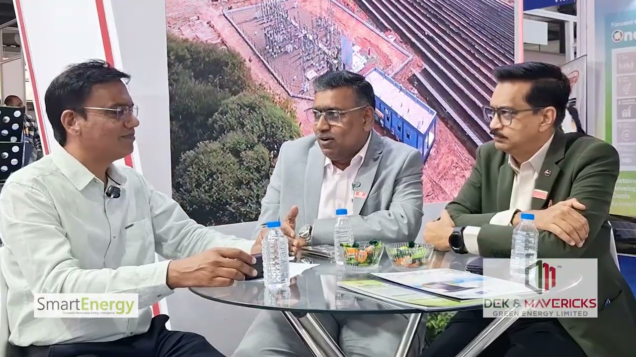 DEK & Mavericks Green Energy Founder on the Future of Clean Energy | Smarter E India Expo 2026