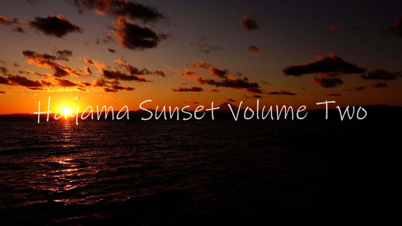 Mount Fuji Sunset From Hayama ASMR 4K