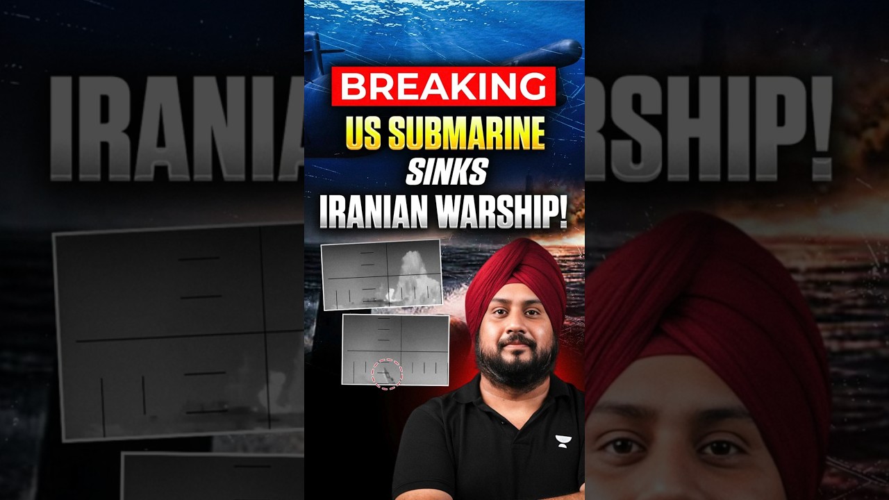 ​🚨 BREAKING: US Submarine SINKS Iranian Warship! 💥