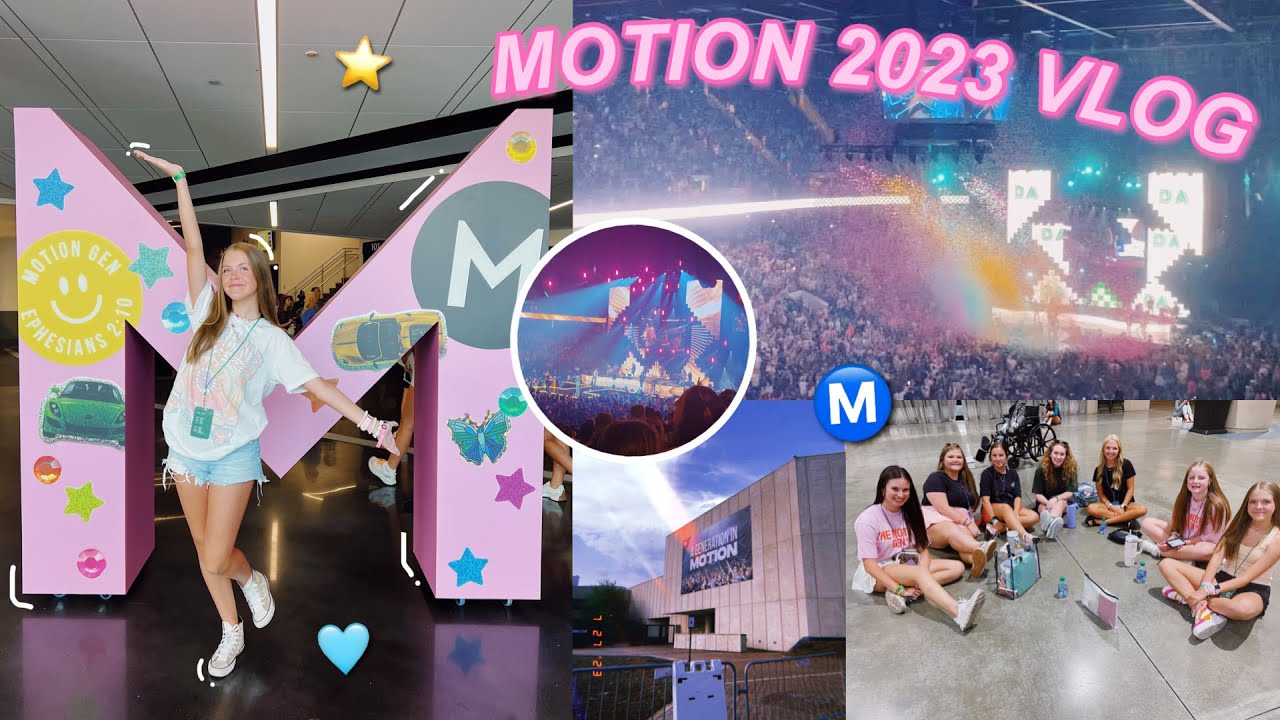 Motion youth conference￼￼ 2023 vlog! *travel vlog*⚡️🪩 // Mia Elizabeth