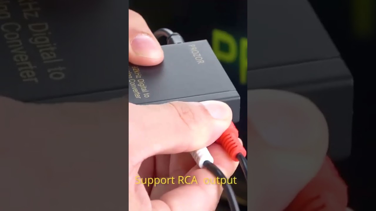 PROZOR 192Khz Digital to Analog Audio Converter