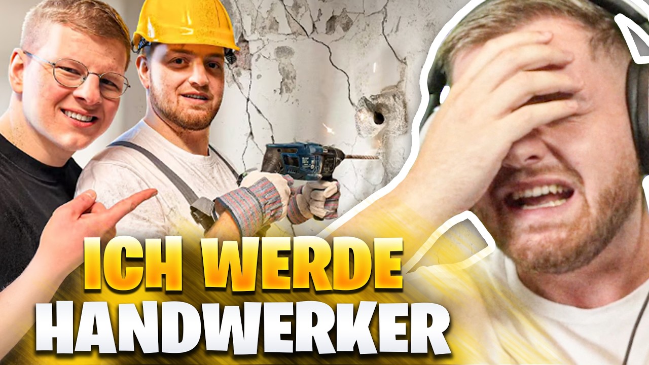 😂😨Trymacs ein TAG als Handwerker mit VARION - Es war BODENLOS....