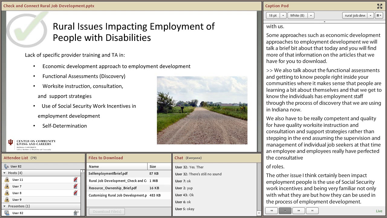 Rural Job Development