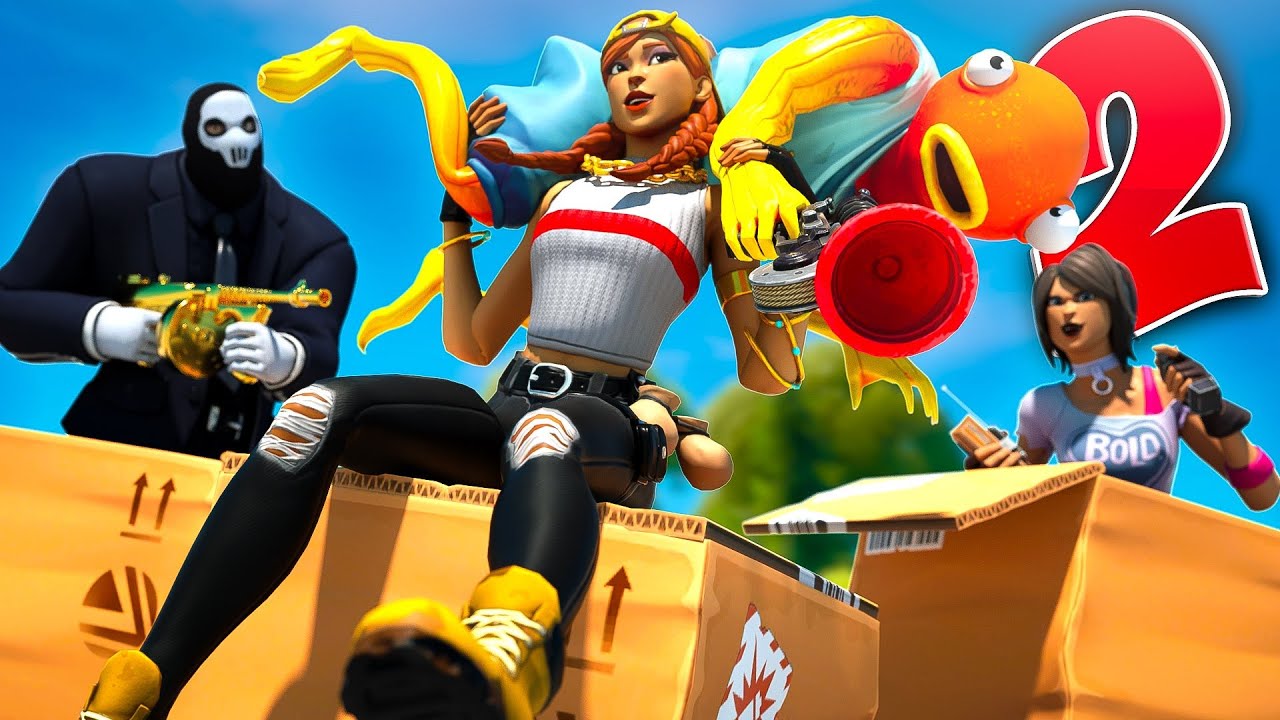THE YOUNGEST SQUAD TAKES ON FORTNITE SEASON 2