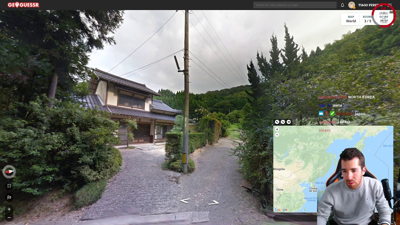 O PIOR GAJO A GEOGRAFIA NO PLANETA TERRA (GEOGUESSR #5)