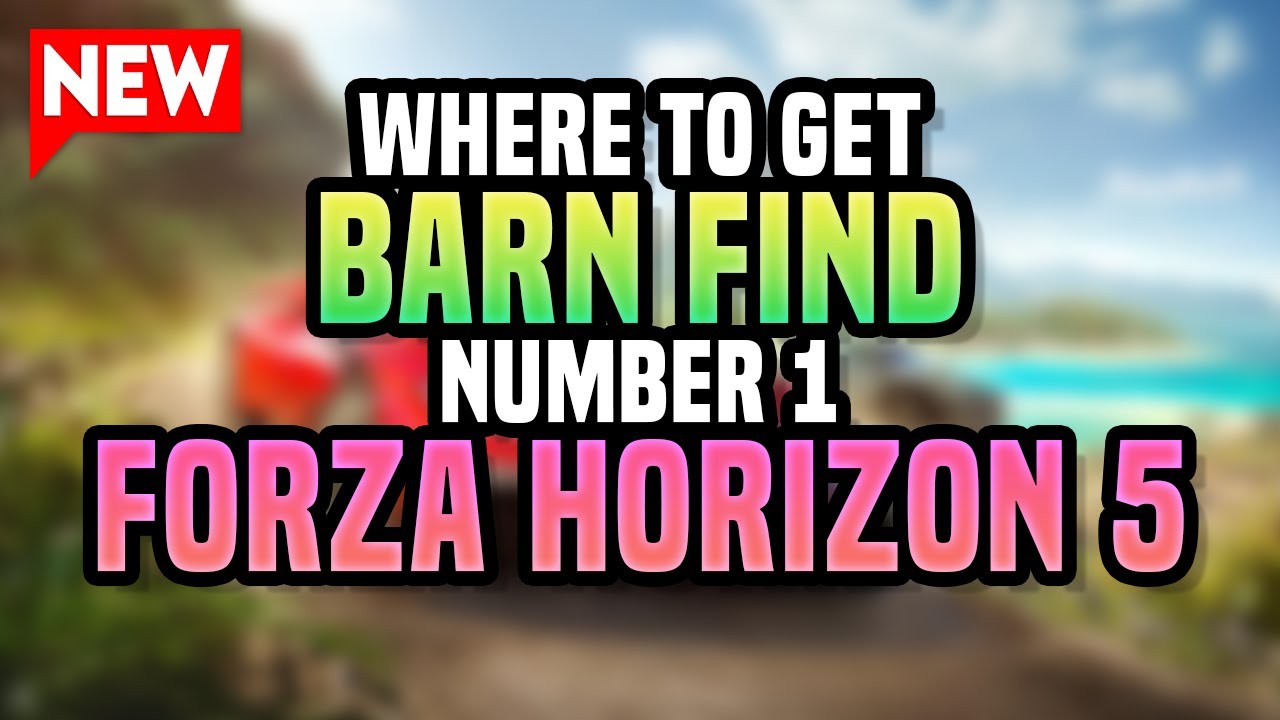Here is the SECRET location for a barn find in FORZA HORIZON 5