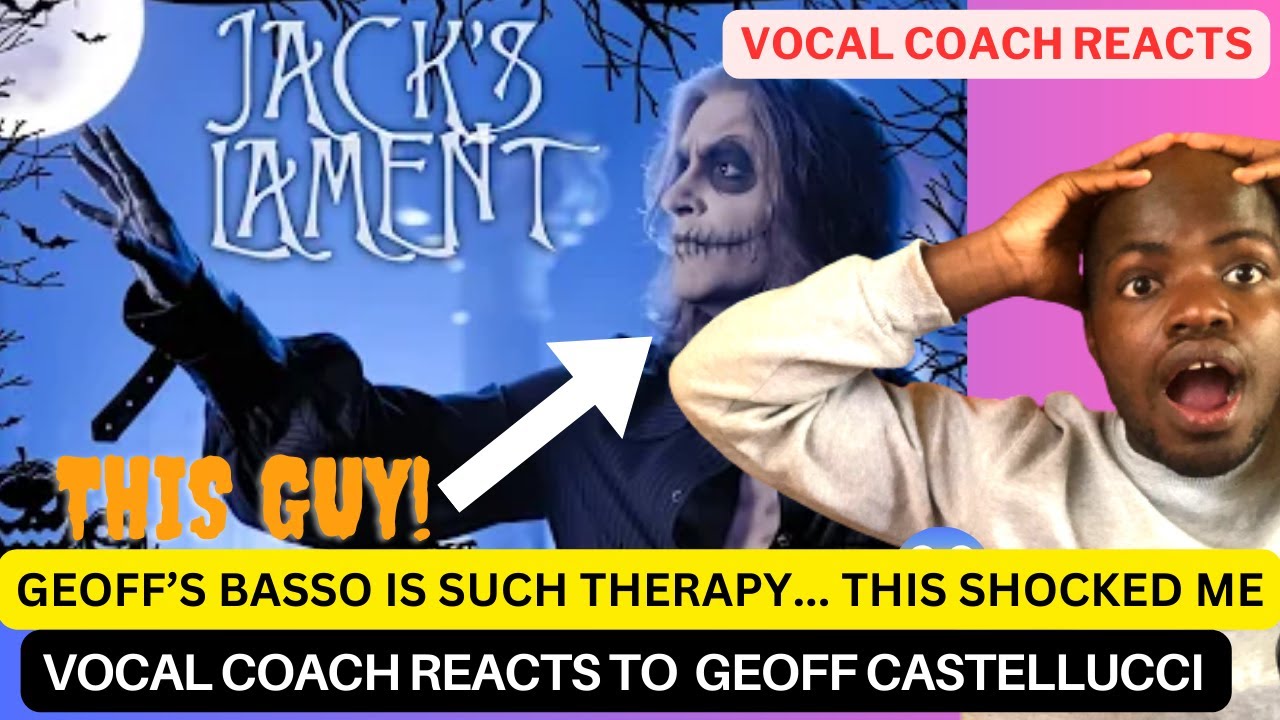 GEOFF CASTELLUCCI- JACK'S LAMENT REACTION- THIS IS ON ANOTHER LEVEL and we love it!!!