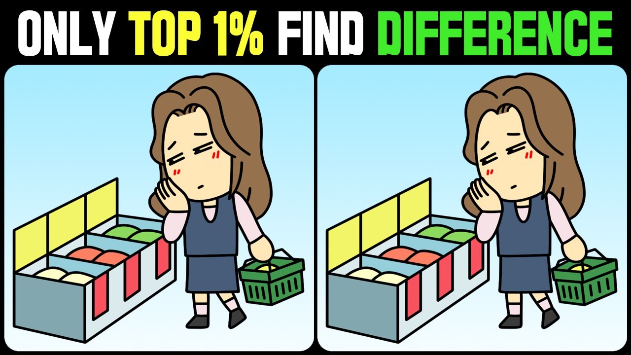 Spot The Difference : Can You Find Them All? [ Find The Difference #423 ]