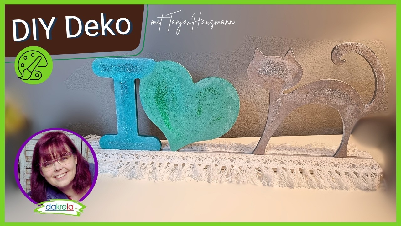 🐈 DIY - Geschenkidee aus Holz für Katzenfans
