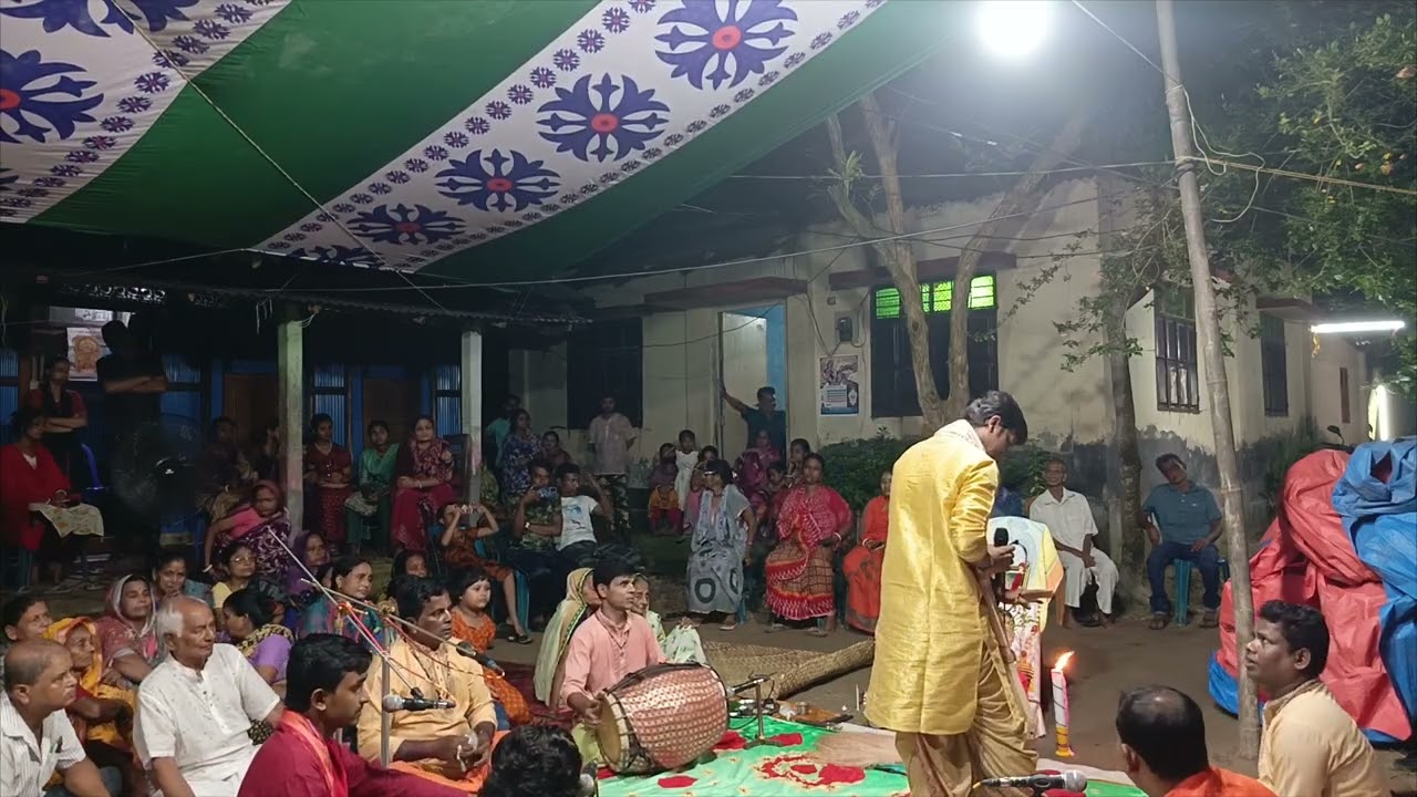  Ramayan kirtan.কীর্তনীয়া:সুজন সূত্রধর। আসর অঙ্গন:মেহের কালী বাড়ি। প্রয়োজনে:☎️01817955399