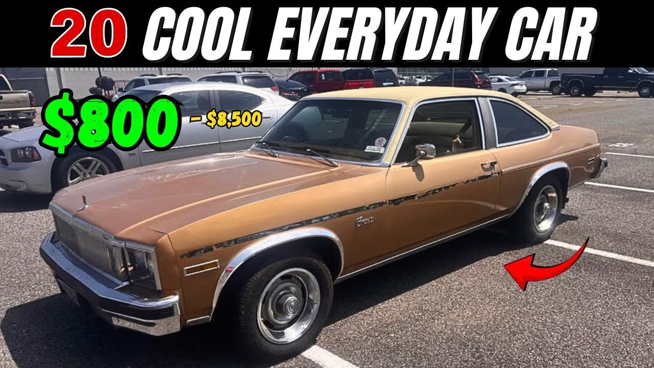 Explore These Private Seller Cars! 20 Classic Cars Priced $800 to $8,500!