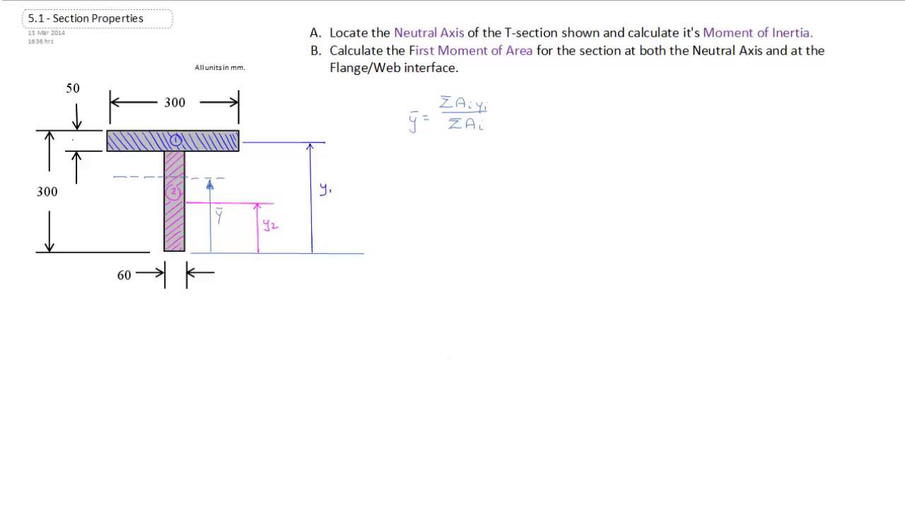 5.1 - Cross-sectional Properties - Centroid (Part I)