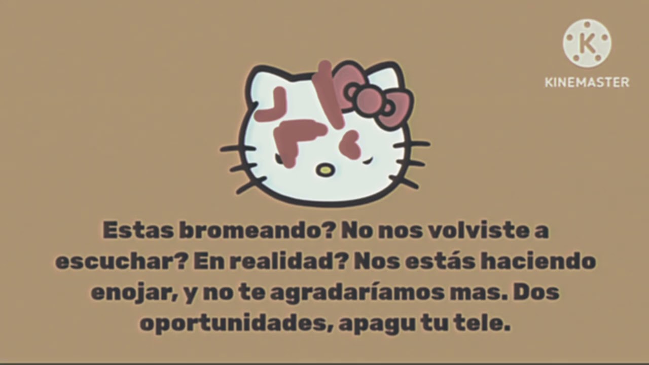 Hello kitty y amigos antipirater&iacute;a