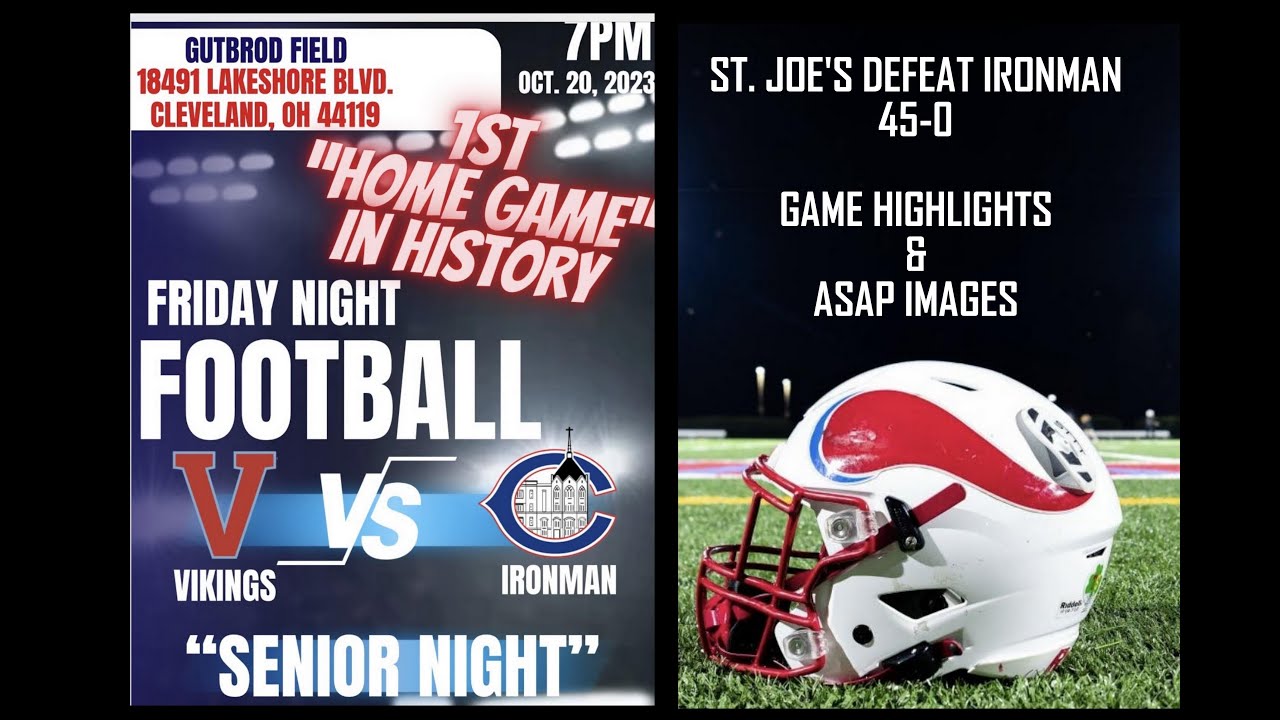Villa Angela St. Joseph vs. Cleveland Central Catholic High School Football 2023.