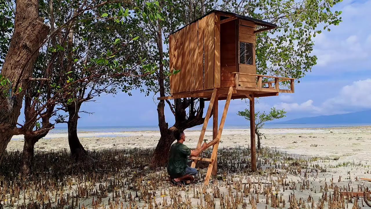 4 Hari camping di laut,berburu & memasak seafood di pantai