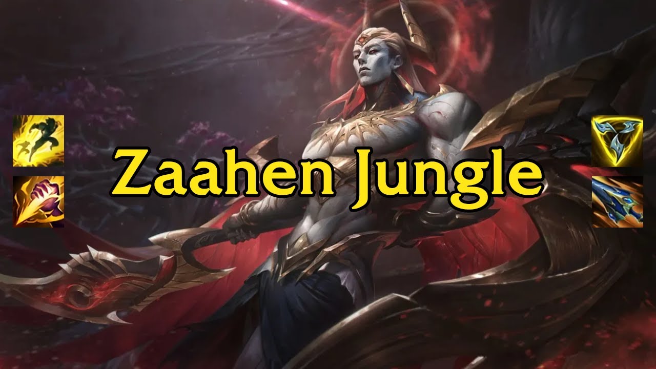 SoloQ Master Zaahen jungle gameplay by PainAuxOlives