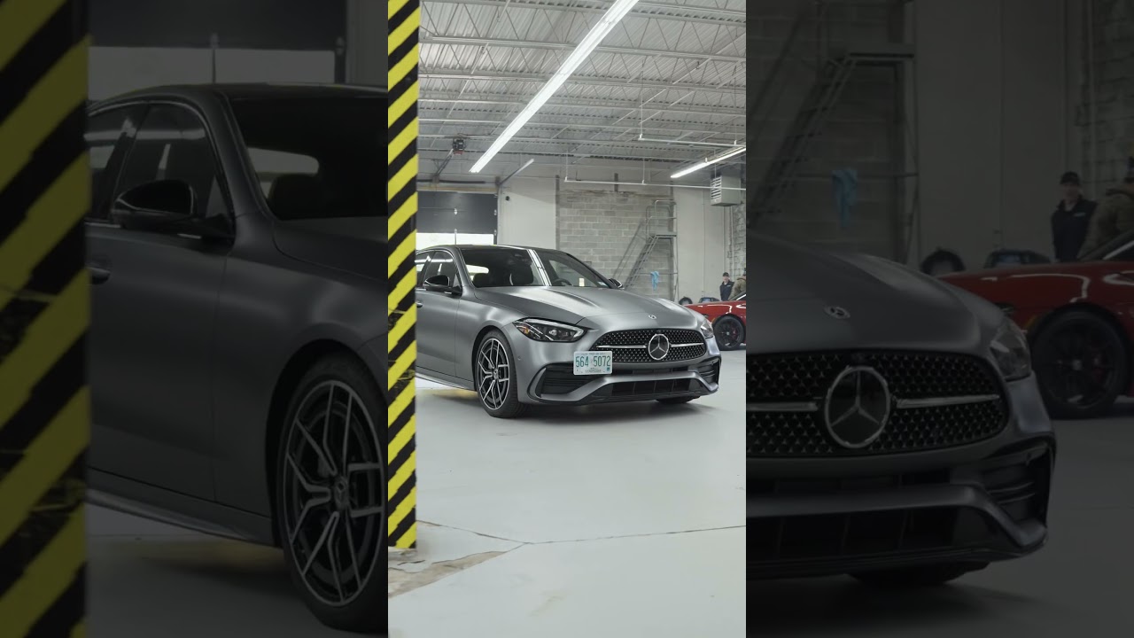 Mercedes C300 XPEL Stealth Wrap