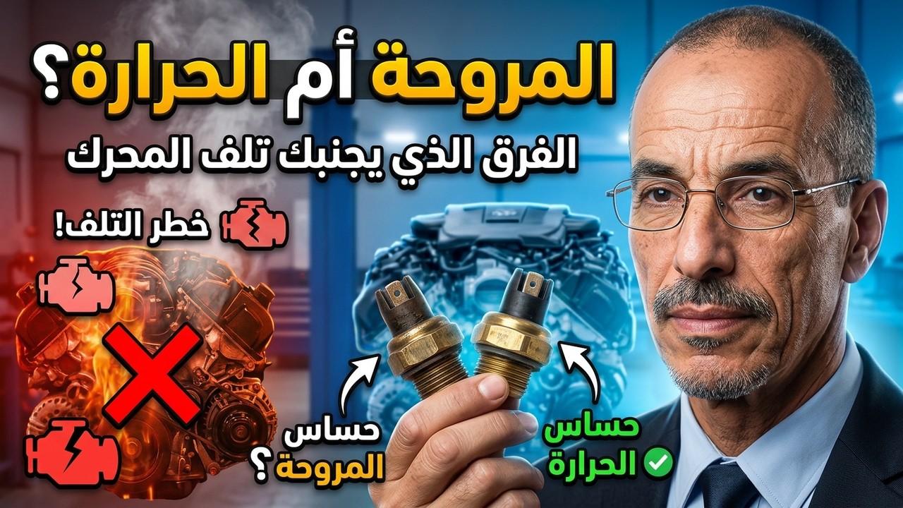 حساس المروحة مقابل حساس الحرارة ما هي الفروق المهمة
