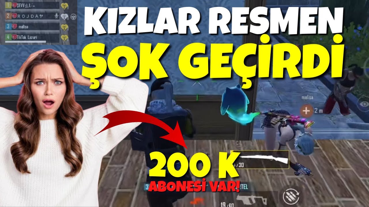 RASGELE GİRDİĞİM OYUNDA 3 KIZ ARKADAŞA DENK GELDİM