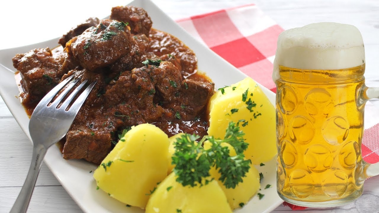 Goulash with Beer - German Recipe for Brewery Goulash