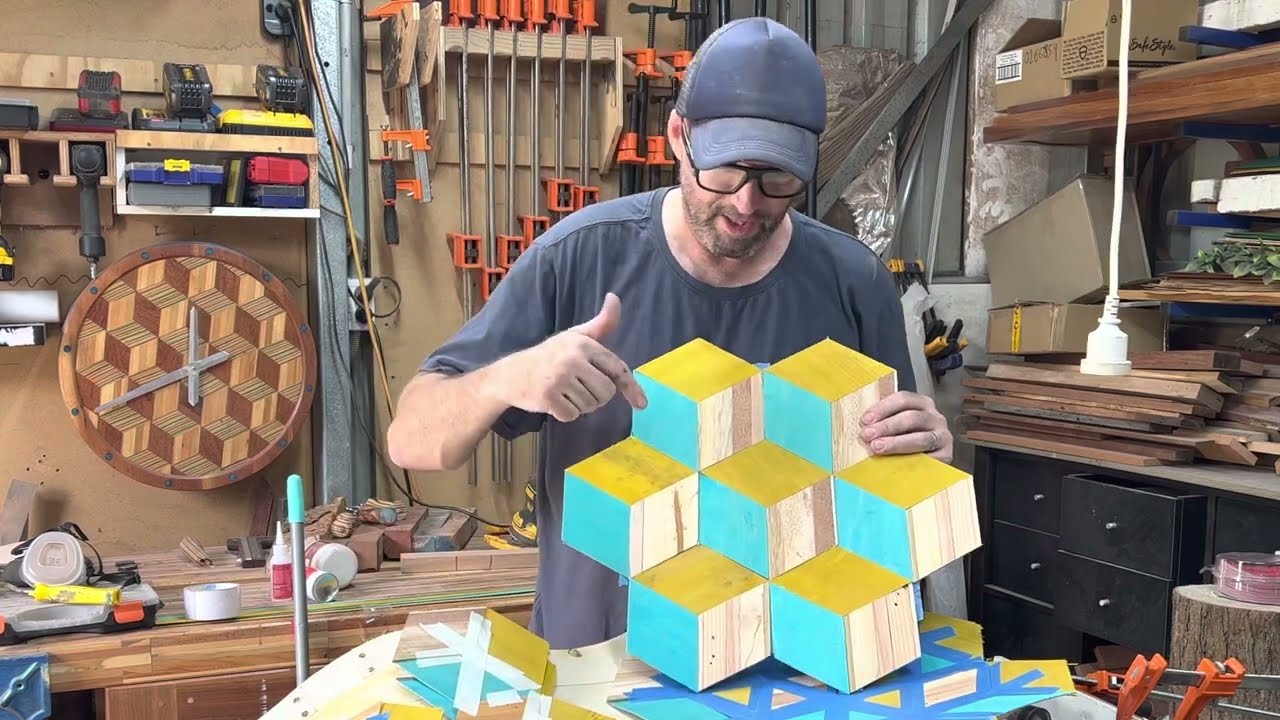 How to make 3D Cubes and Veneer