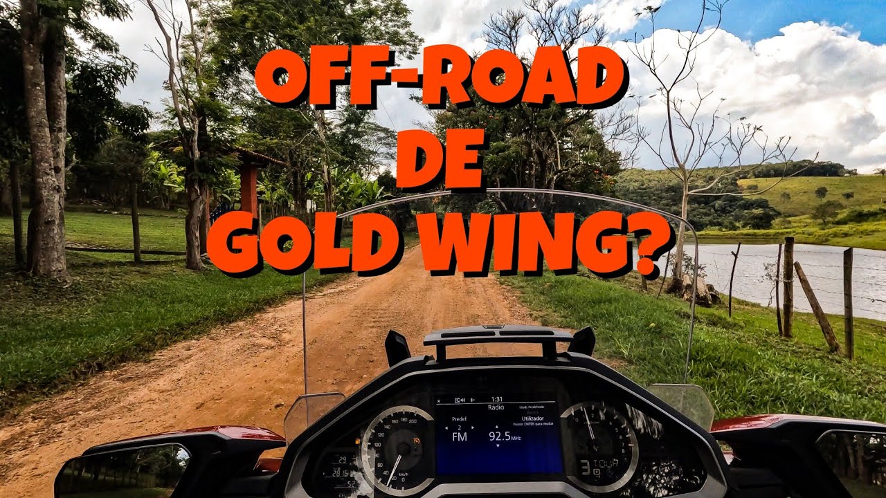 Honda Gold Wing no off-road? Parti final da viagem até Ouro Preto! #hondagoldwing #hondamotos