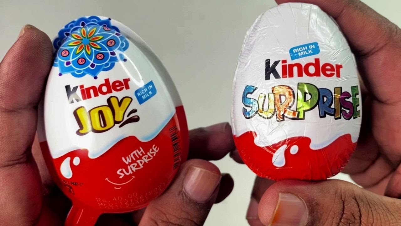 Kinder Joy Vs Kinder Surprises