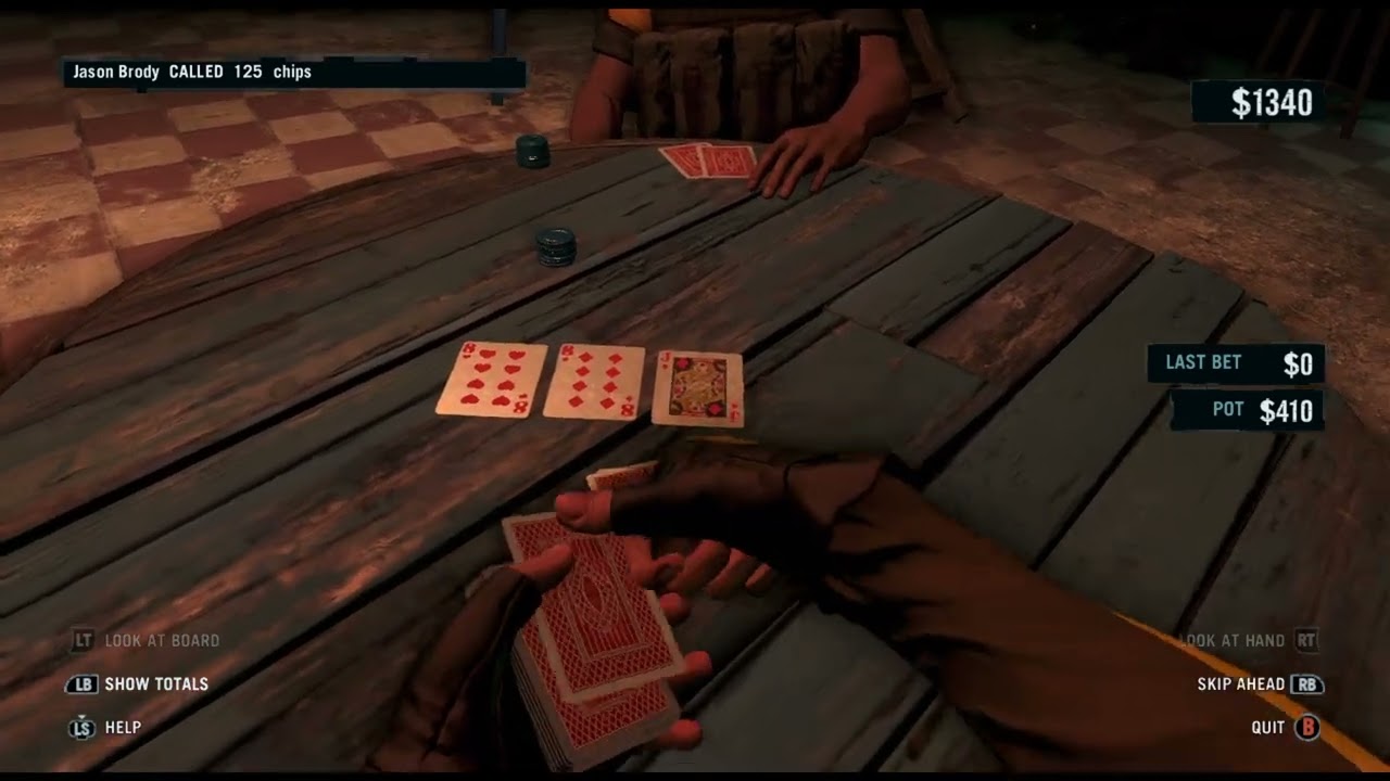 I got two achievements from this hand in far cry 3 