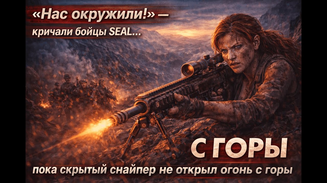 „Нас окружили!“ — кричали бойцы SEAL, пока скрытый снайпер не открыл огонь с горы».