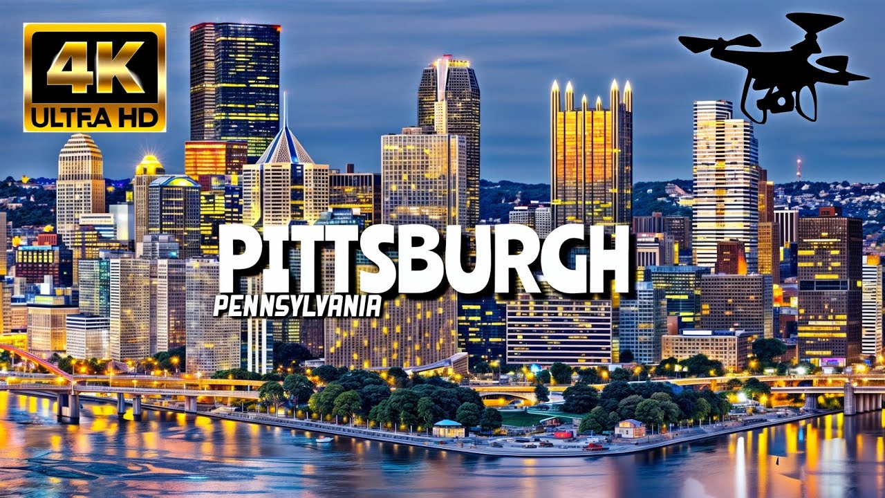 Pittsburgh, Pennsylvania In 4K By Drone - Amazing View Of Pittsburgh, Pennsylvania