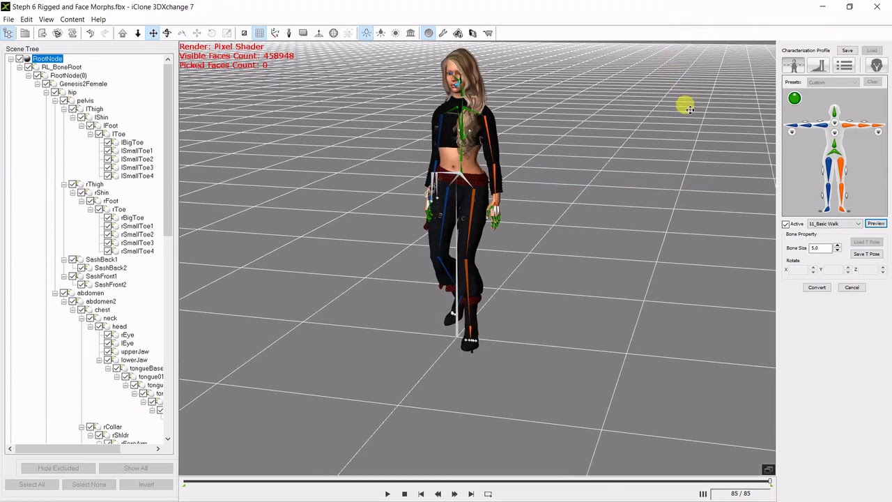3DXchange to iClone Fail.
