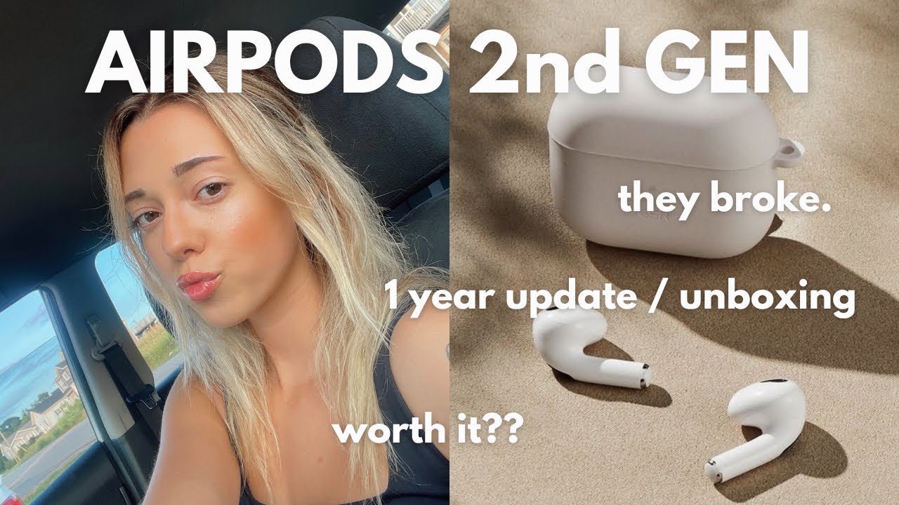 AIRPODS REVIEW ONE YEAR LATER pros and cons, unboxing, features *apple airpod 2nd gen in 2023*