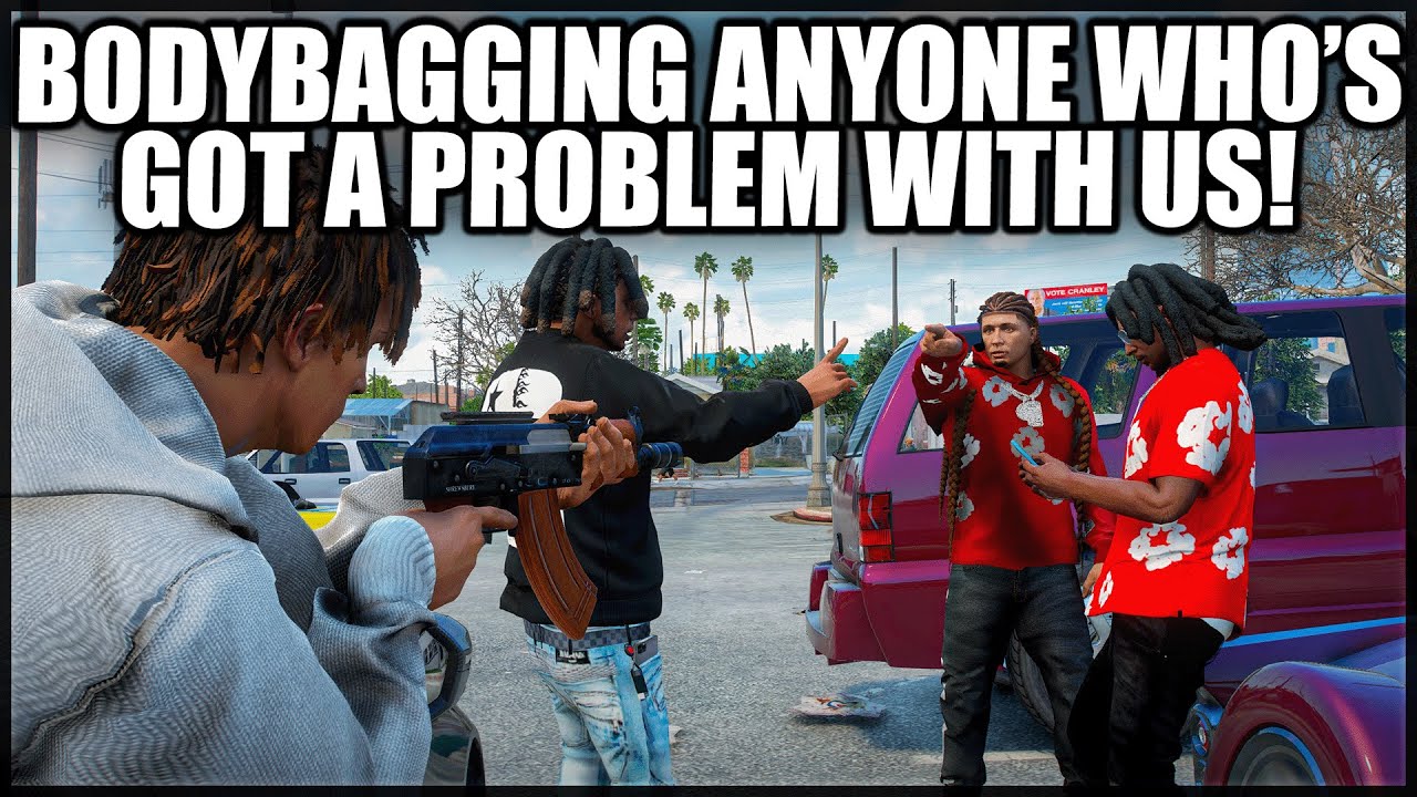 Bodybagging Anyone Who's Got A problem With Us! | GTA RP | GrizzleyWorld Chiraq