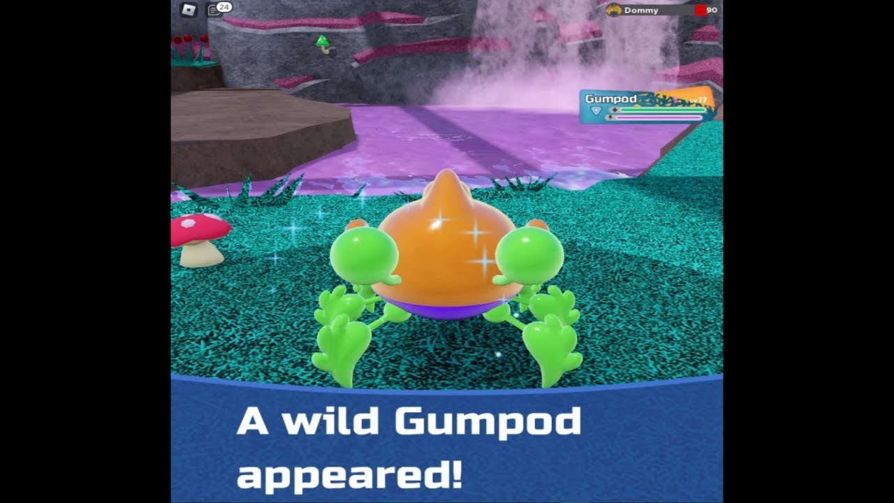 Gleaming Jelly Gumpod Encounter #3 | Loomian Legacy Sweet Retreat Hunting
