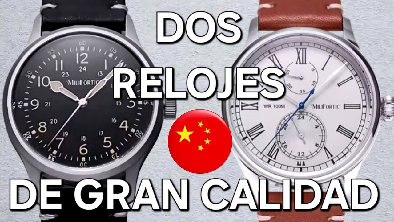 🛑MILIFORTIC TE DA MUCHO RELOJ POR POCO DINERO😱HOMENAJE AL HAMILTON MURPH Y A LOS CL&Aacute;SICOS VINTAGE🔥🔥🔥