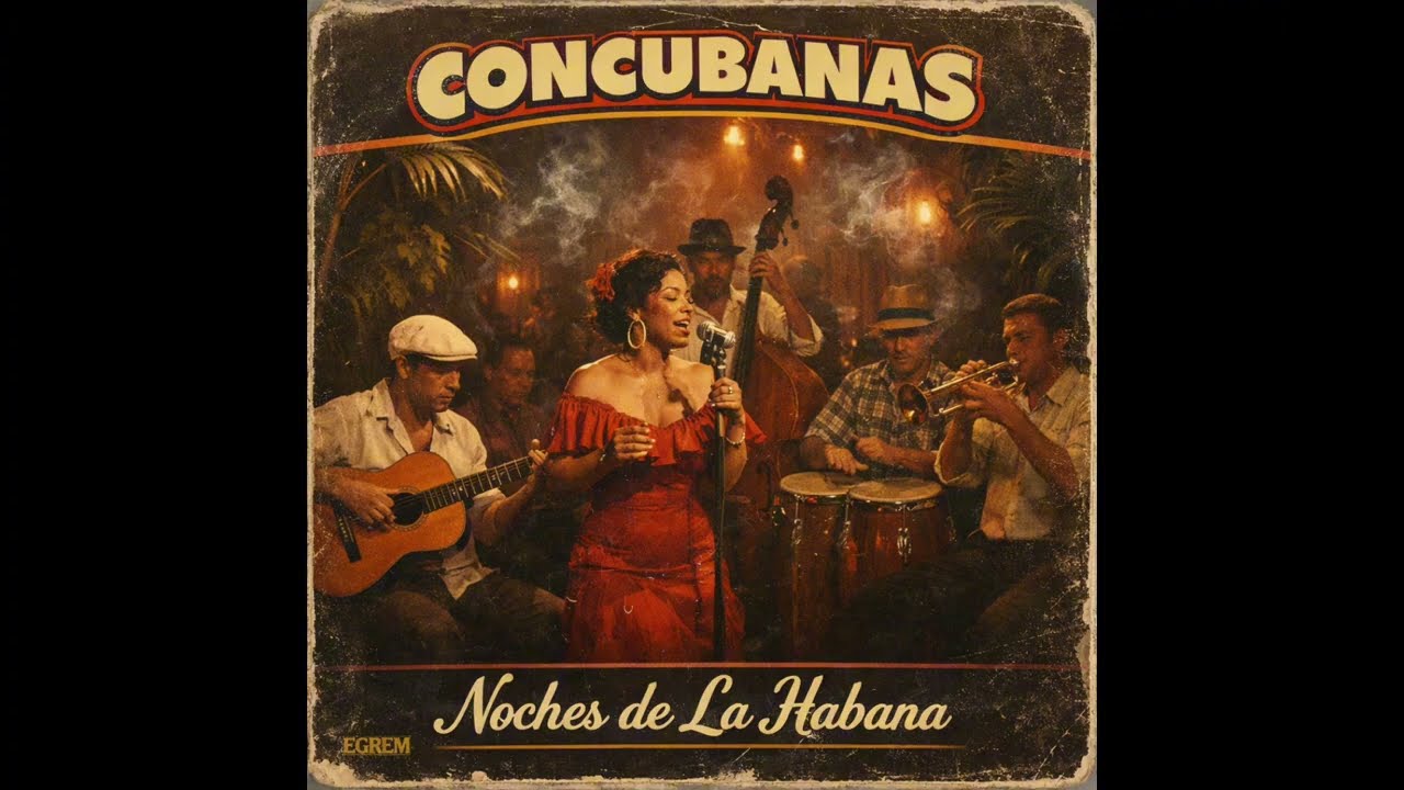 Concubanas - Noches de La Habana [Full Album] 70s Latin Jazz & Congo Fusion