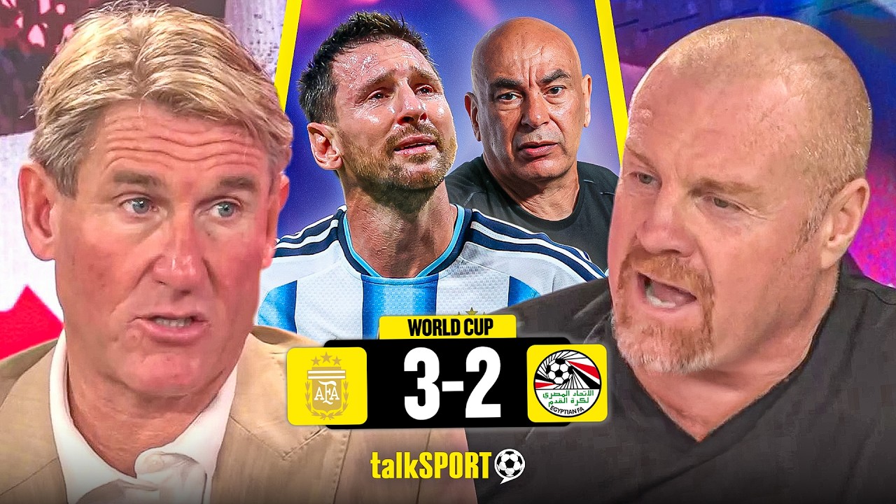 Simon Jordan & Sean Dyche's LIVELY CLASH on Egypt Boss' 'FIXING' remark after Argentina's COMEBACK!