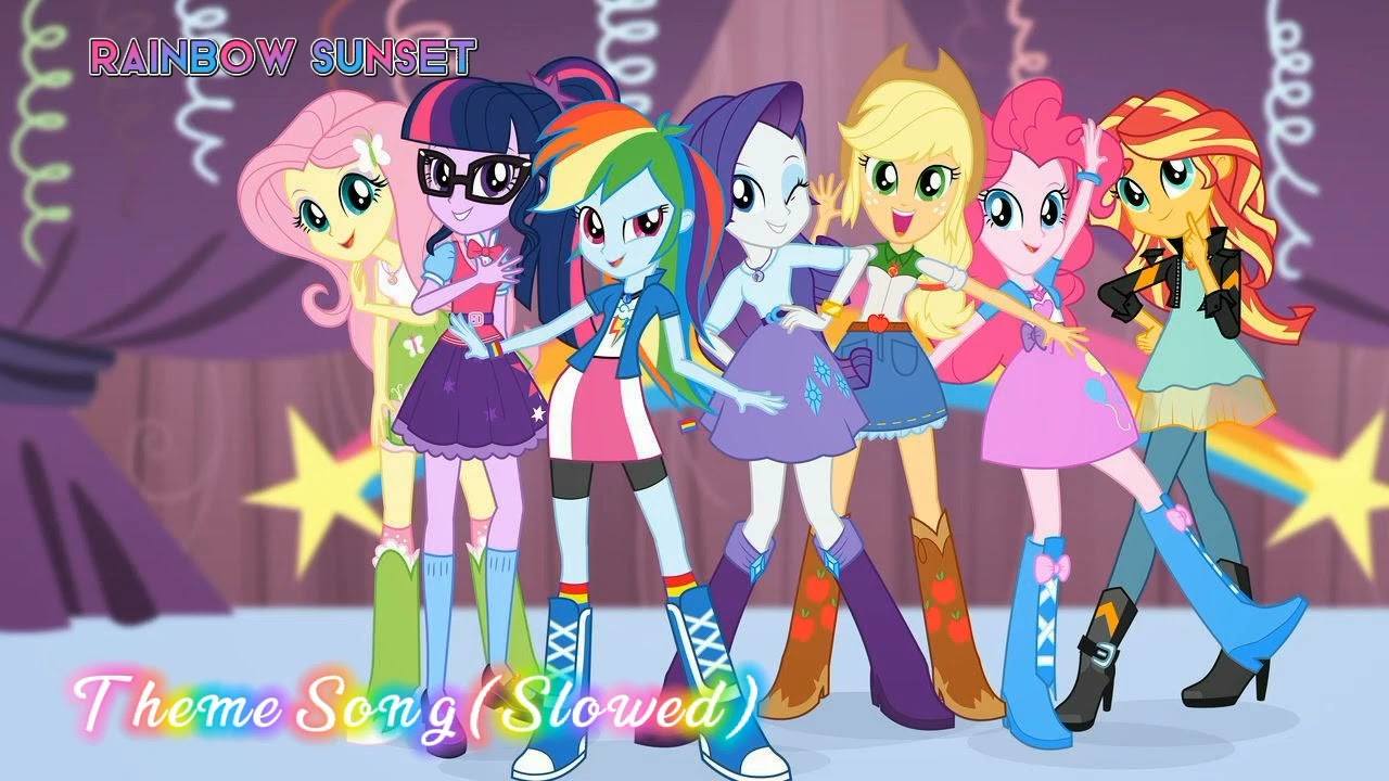 MLP: Equestria Girls | Theme Song (Slowed)