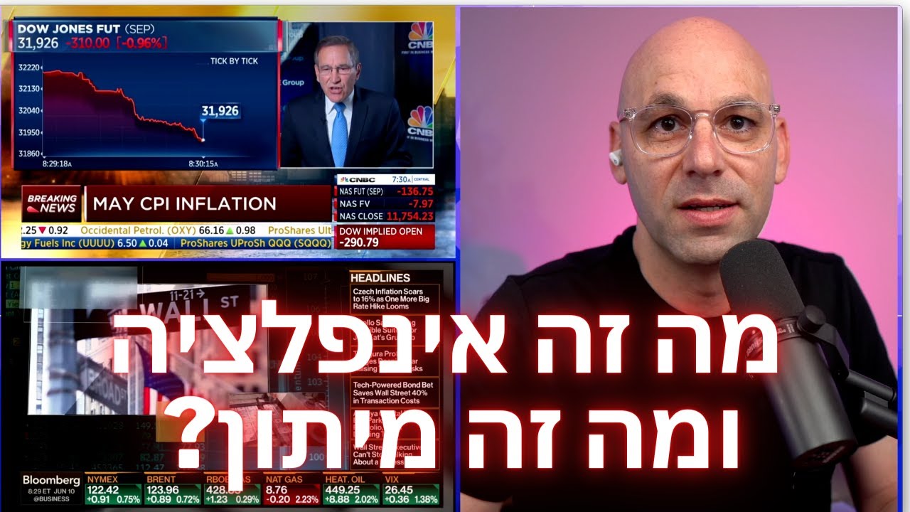 כללי 8: מה זה אינפלציה ומה זה מיתון - בין ארה