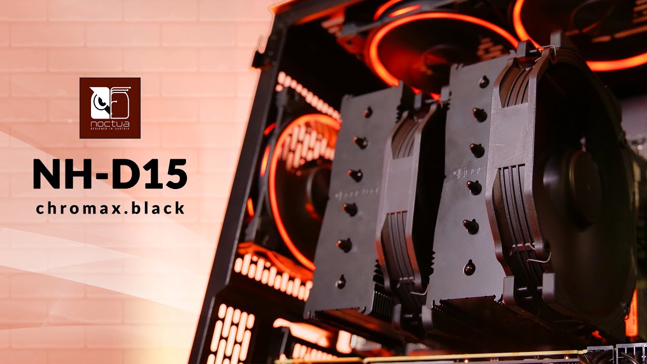 Обзор Noctua NH-D15 chromax.black — самый эффективный процессорный кулер
